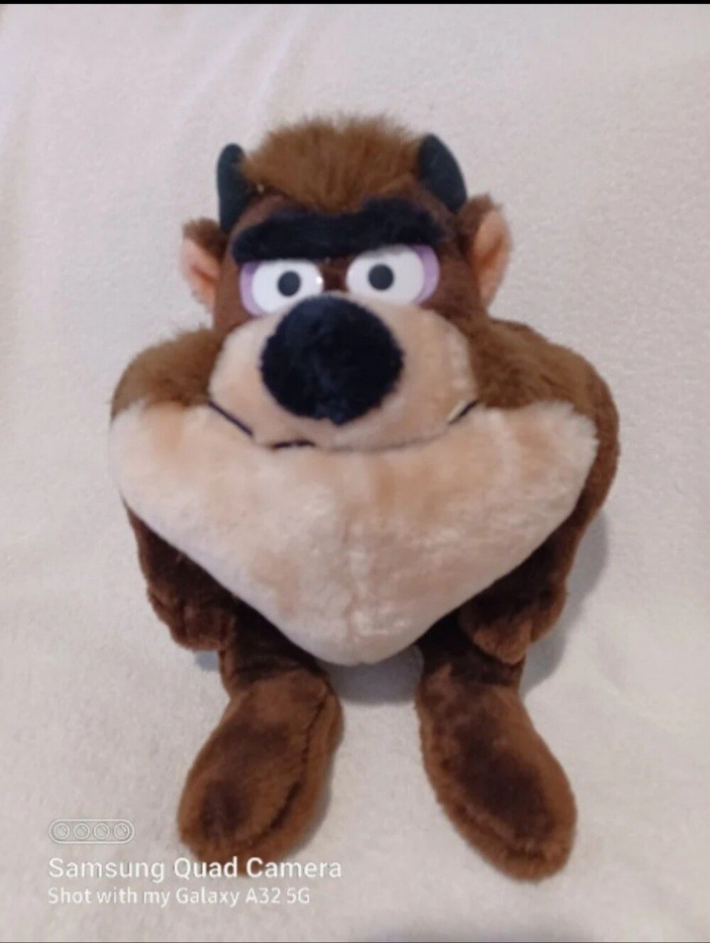Vintage Looney tunes Tasmanian Devil mighty star plush